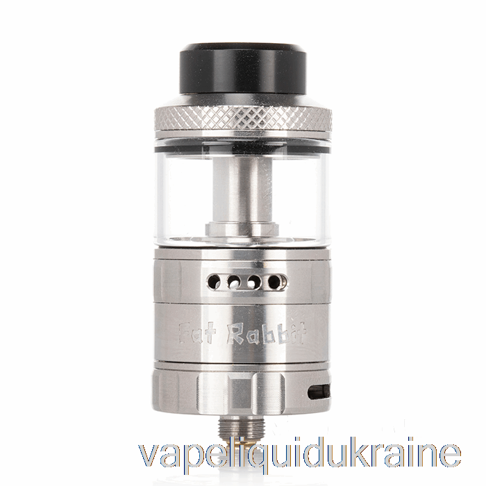 Vape Liquid Ukraine Hellvape Fat Rabbit Solo 25mm RTA Stainless Steel